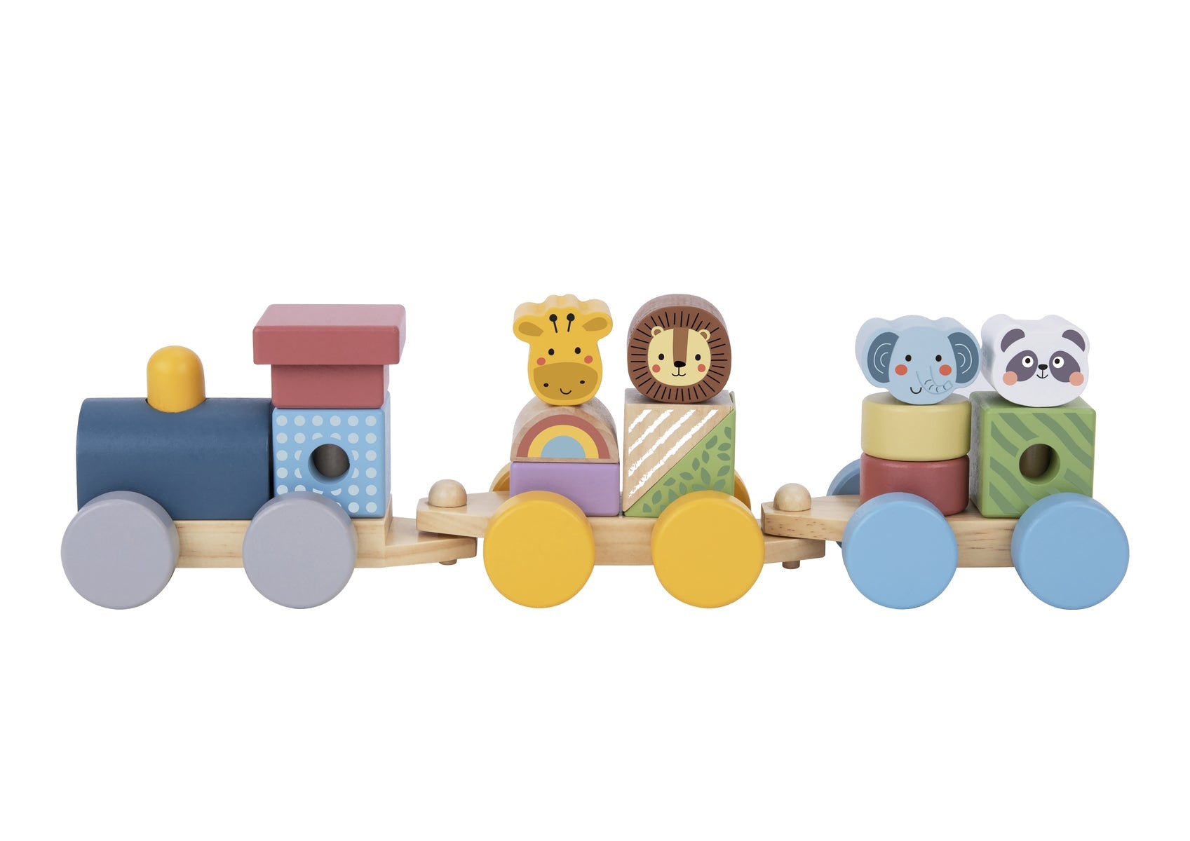 MY FOREST FRIENDS STACKING ANIMALS TRAIN - Bamboo Sprout